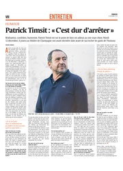 Patrick Timsit : C'est dur d'arrêter