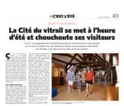 La Cité du vitrail se met à l’heure d’été et chouchoute ses visiteurs