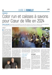 Romilly: Color run, caisses à savons, corrida...