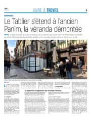 Le Tablier à Troyes s’étend à l’ancien Panim.