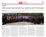 Yschools à Troyes: 528 jeunes décrochent leur diplôme de fin d’études