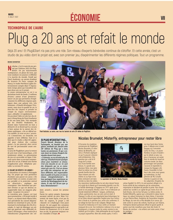 Plug a 20 ans et refait le monde