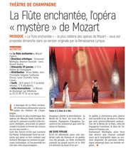 Troyes : La Flûte enchantée, l’opéra «mystère» de Mozart