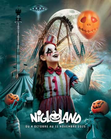 NIGLOWEEN du 4 octobre au 11 novembre.