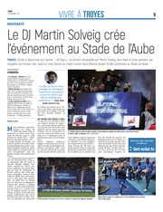 Le DJ Martin Solveig crée l'évènement au Stade de l'Aube.