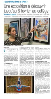 « Les femmes dans le sport », une exposition à découvrir...