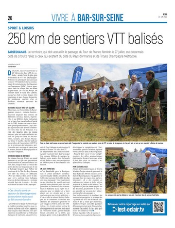 250 km de sentiers VTT balisés dans le Barséquanais