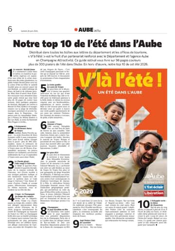 « Vl’à l’été ! » le guide estival 2026 : découvrez notre top 10