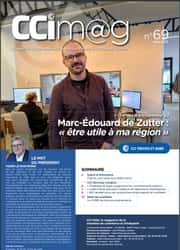 Marc-Edouard De Zutter dans le CCI MAG de mars