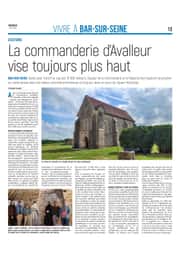 La commanderie templière d’Avalleur vise toujours plus haut