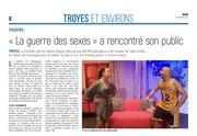 « La guerre des sexes » a rencontré son public à Troyes