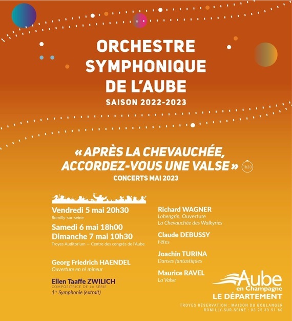 Dernier concert de l'Orchestre Symphonique de l'Aube.