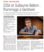 L'OSA et Guillaume Bellom : l'hommage à Gershwin