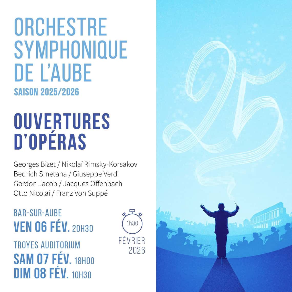 Just Classik avec l'Orchestre Symphonique ce dimanche 8 février.