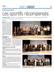 Nogent-sur-Seine: les sportifs récompensés