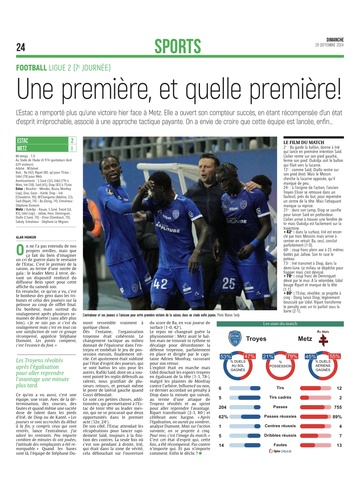 Première (et belle) victoire de la saison pour l’Estac face à Metz !