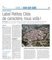 Label Petites Cité de caractère, Bar-sur-Aube arrive!