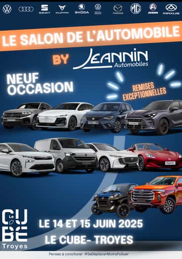 Jeannin Automobiles organise son salon au Cube