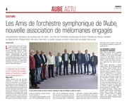 Les amis de l'Orchestre Symphonique de l4aube, nouvelle association ....