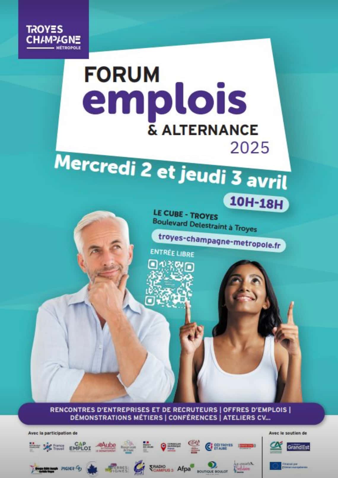 FORUM EMPLOI ET ALTERNANCE au Cube