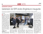 Troyes : l’extension de l’EPF-école d’ingénieurs inaugurée