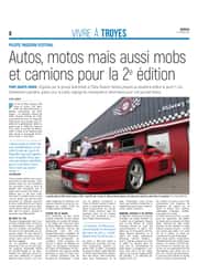 Autos, motos mais aussi mobs et camions pour la 2e édition