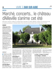 Marché, concerts... Le château d’Ailleville s’anime pour cet été