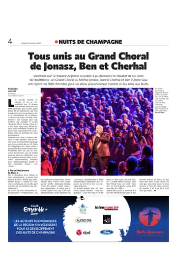 Grand Choral : Tous de la même famille, tous des « joueurs de blues »