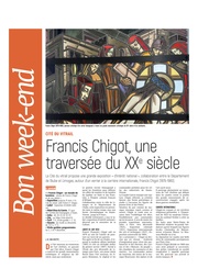 Cité du vitrail: Francis Chigot, une traversée du XXe siècle