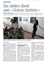 Des ateliers d’éveil avec « Graines d’artistes » à Romilly-sur-Seine