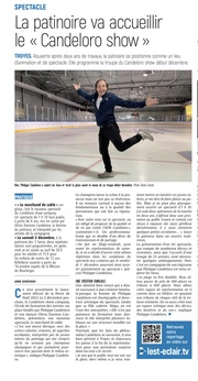 La patinoire de Troyes va accueillir le « Candeloro show »