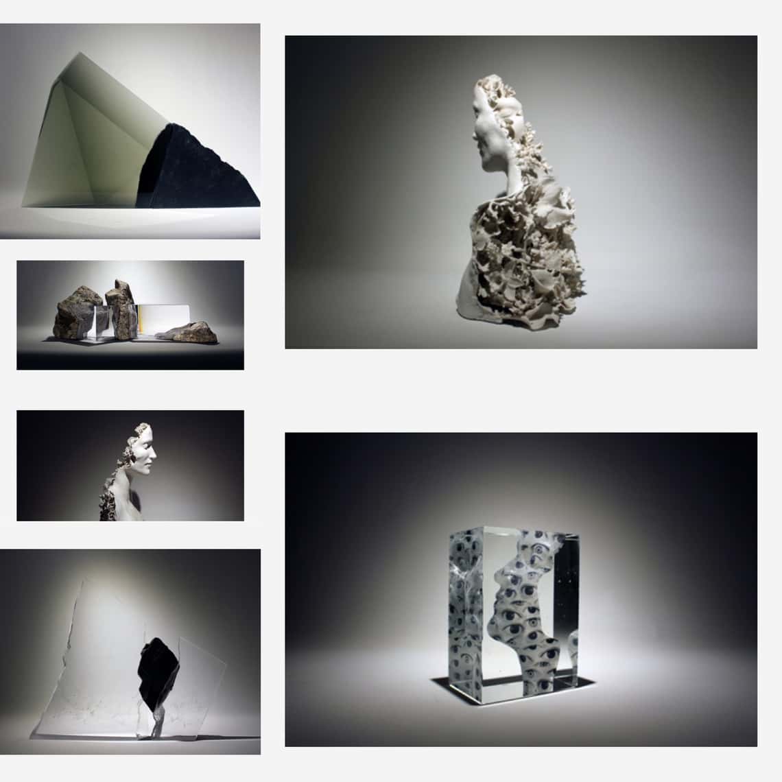 Galerie Artès : Vernissage de l'exposition d'Aurélie Abadie et Samuel Sauques.