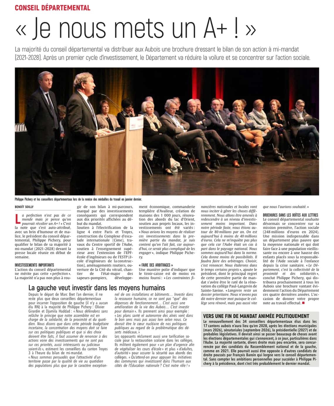 « Je nous mets un A+ ! » : Philippe Pichery fait le bilan !