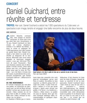 Daniel Guichard à Troyes, entre révolte et tendresse