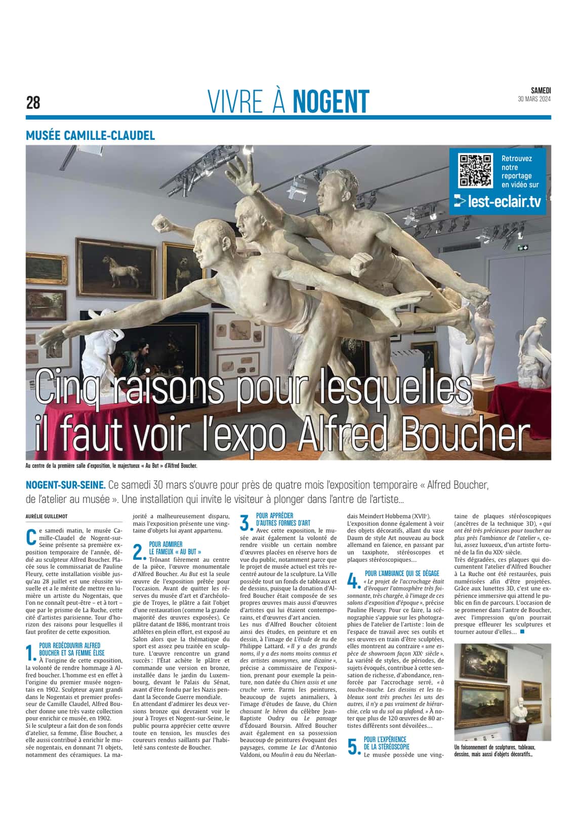 Cinq raisons d’aller découvrir l’exposition dédiée à Alfred Boucher