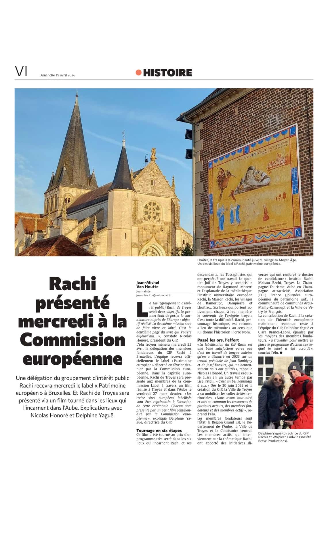 Rachi présenté mercredi à la commission européenne.