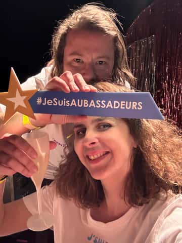 Et toi quelle est ta photo avec l'étoile Aubassadeurs  en 2025 ?