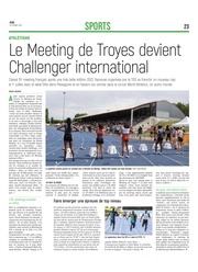 Le Meeting de Troyes devient Challenger international.