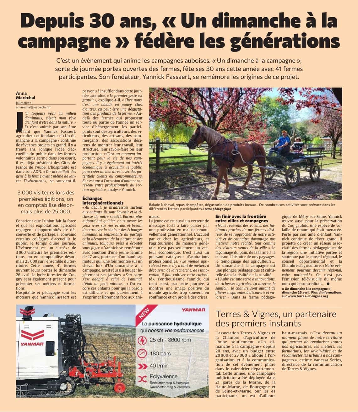 Depuis 30 ans, « Un dimanche à la campagne » fédère les générations