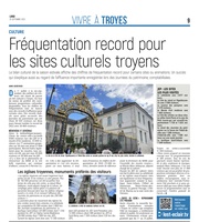 Fréquentation record cet été pour les sites culturels troyens