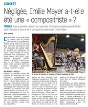 Négligée, Emilie Mayer a-t-elle été une Compositriste?