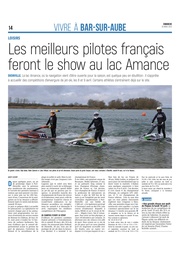 Le lac Amance s’apprête à accueillir les meilleurs pilotes français