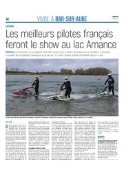 Le lac Amance s’apprête à accueillir les meilleurs pilotes français