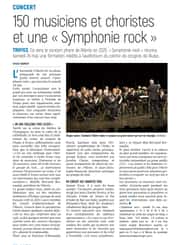 « Symphonie rock » et ses 150 musiciens et choristes