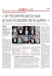 «Je me pends parce que je suis incapable de le quitter»