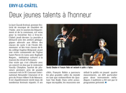 Deux jeunes talents à l'honneur !