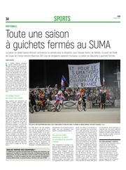 SUMA : une saison à guichets fermés