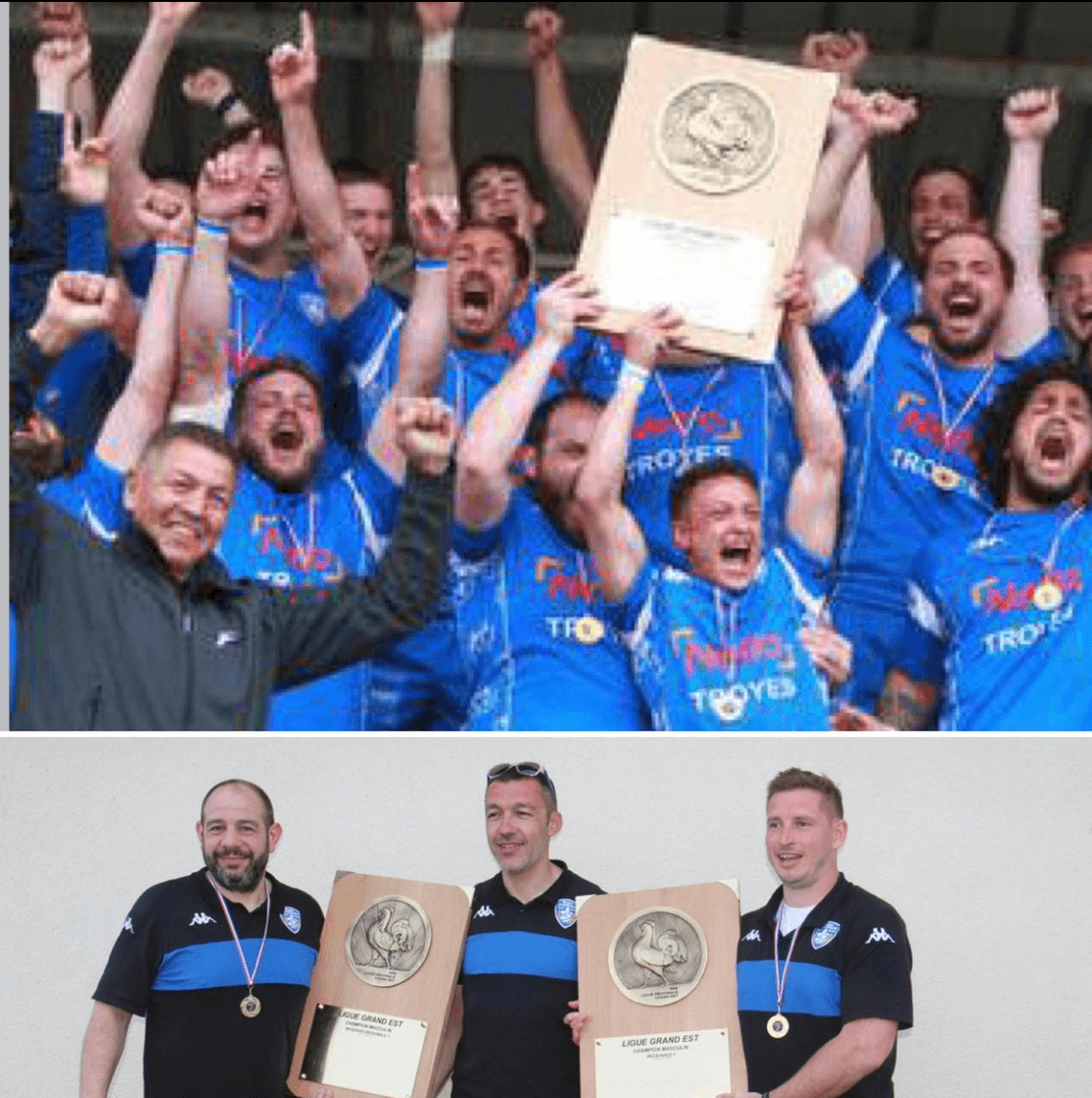 Le RCSA Rugby Champagne Saint-André en Fédérale 3.