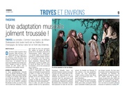 Troyes: «Comme il vous plaira», une adaptation musicale joliment troussée!