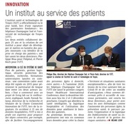 Un institut au service des patients.